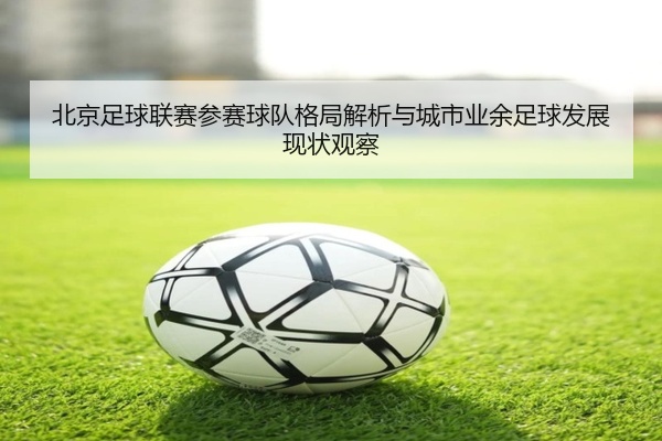 北京足球联赛参赛球队格局解析与城市业余足球发展现状观察